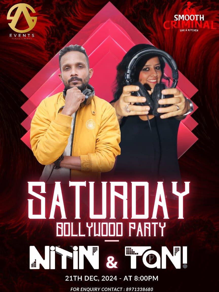 SATURDAY BOLLYWOOD PARTY