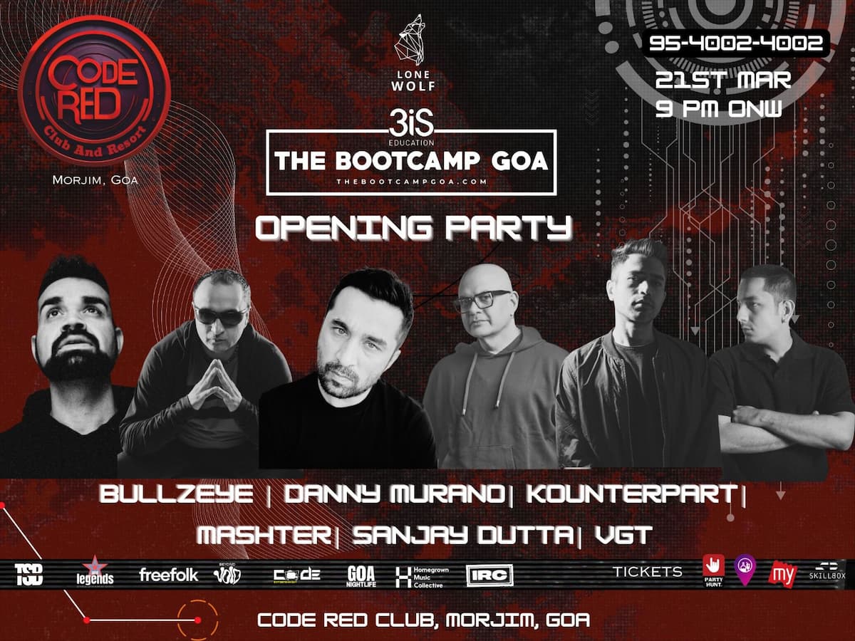 Banner for The Bootcamp Goa - Opening Party