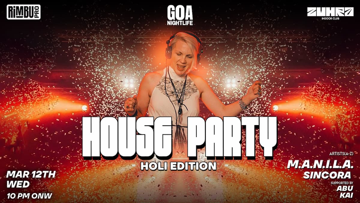 Banner for House Party - Holi Edition