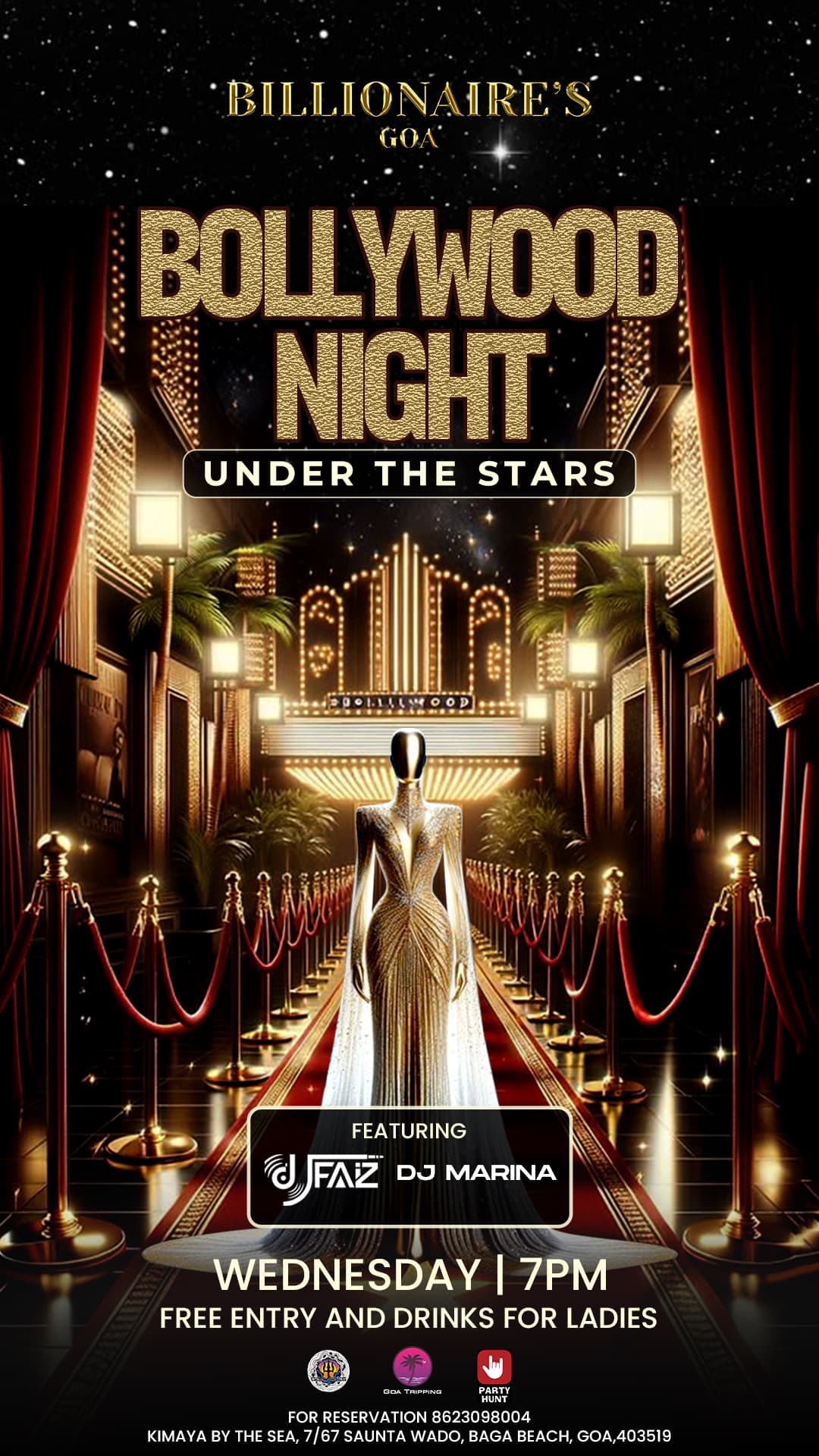 Banner for Bollywood Night