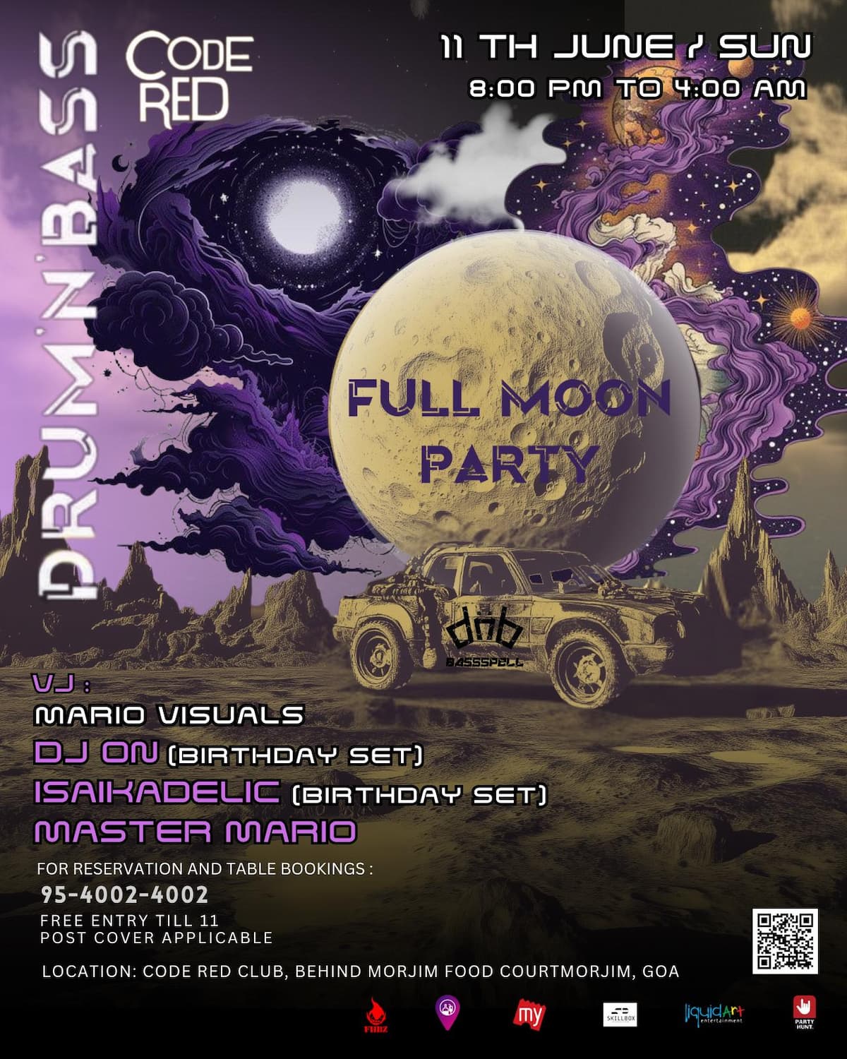 Banner for Full Moon Party