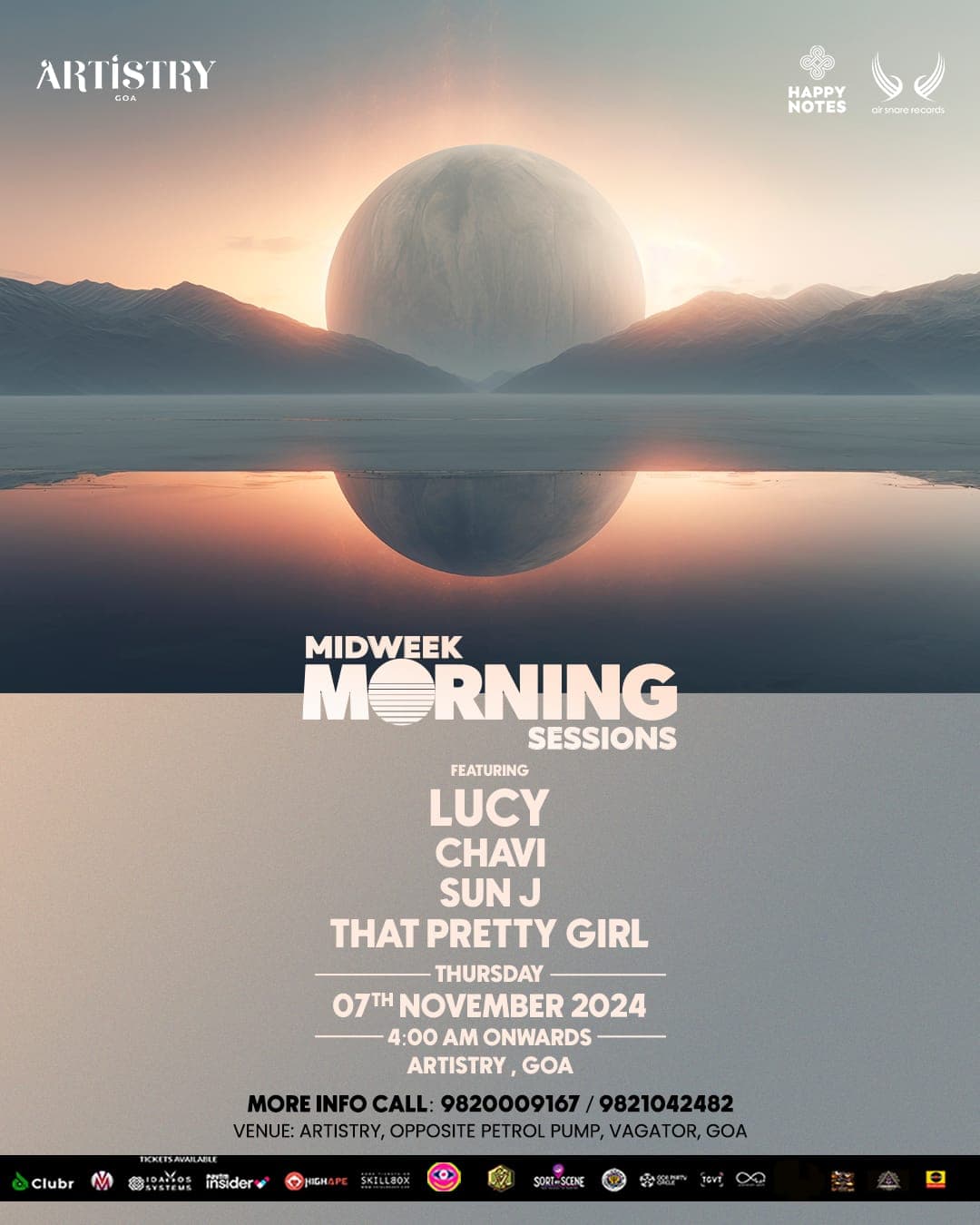 Midweek Morning Sessions