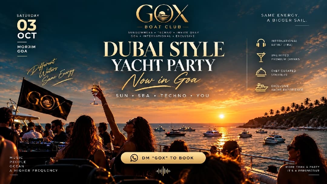 Dubai Style Yacht Party