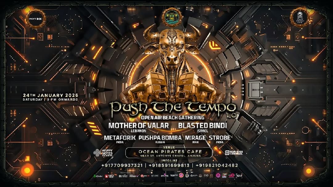 Anjuna Beach Gathering