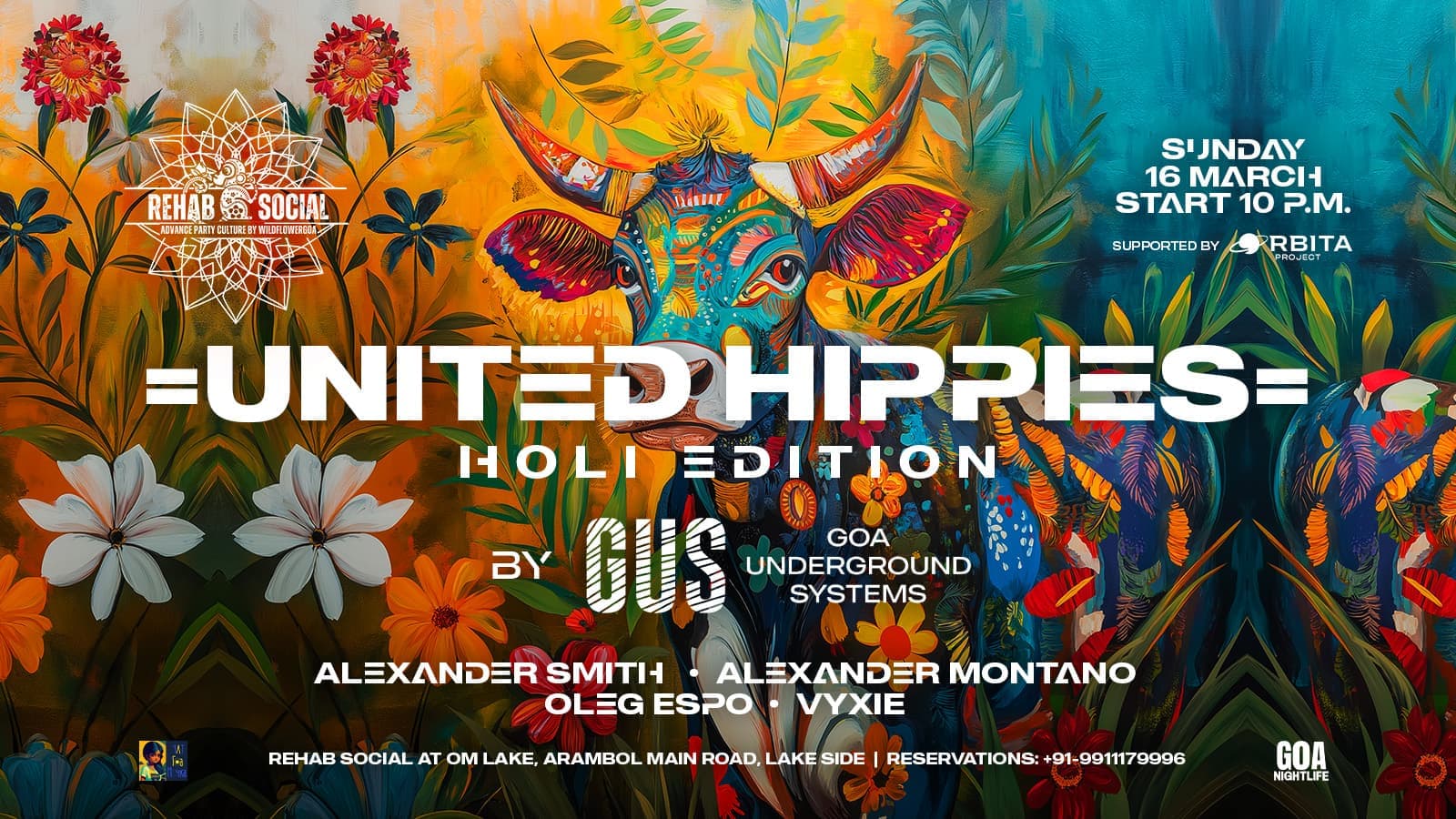 United Hippies Holi Edition