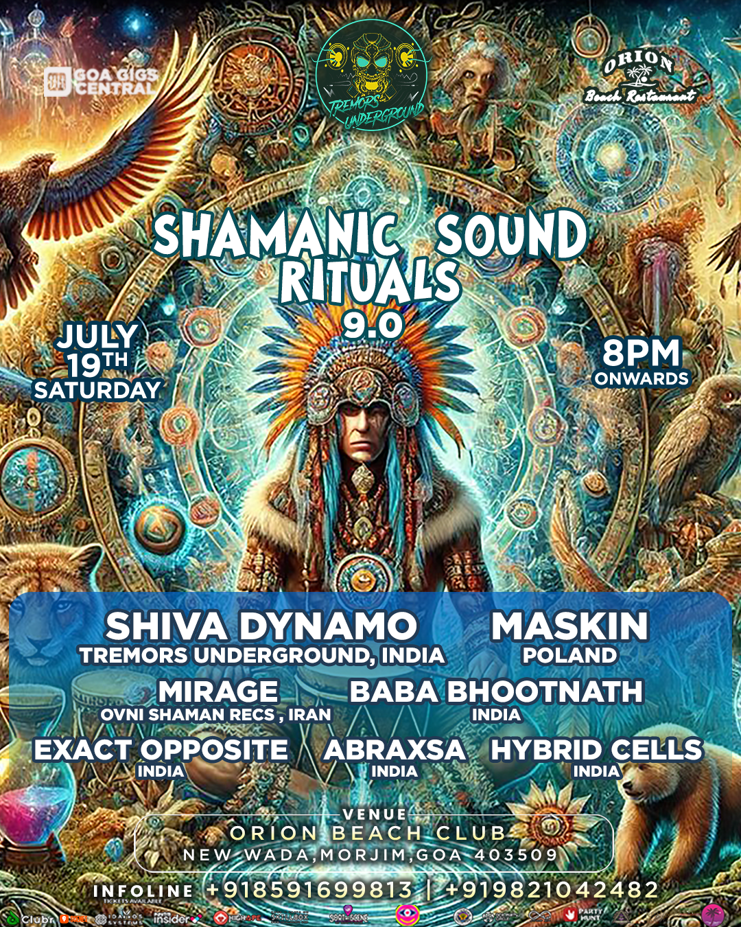 Banner for Shamanic Sound Rituals 9.0