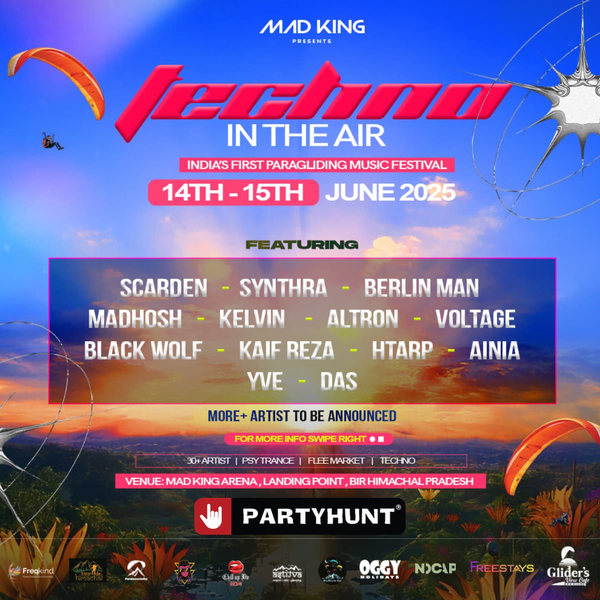 Banner for Techno In The Air