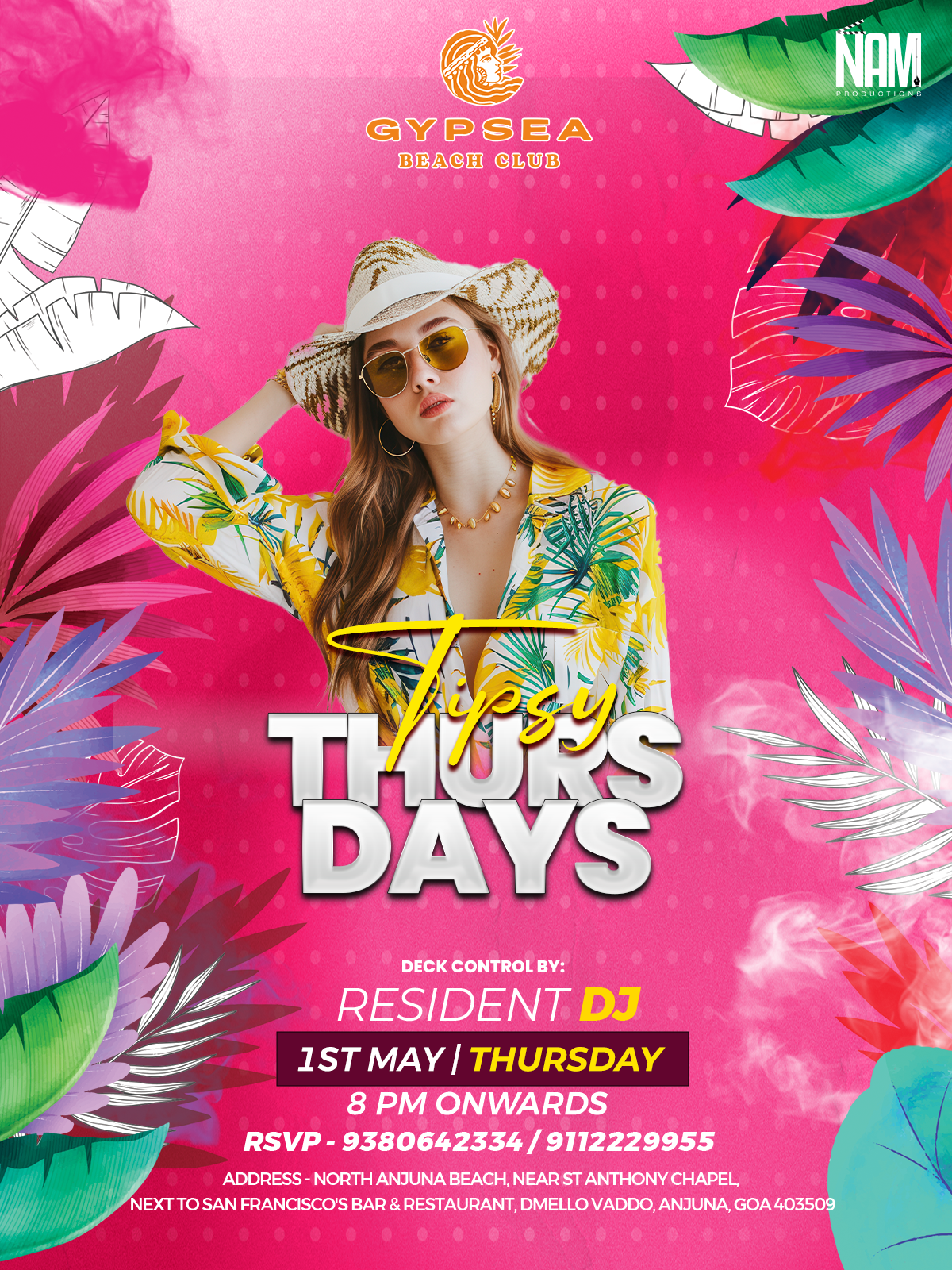 Banner for Tipsy Thursdays