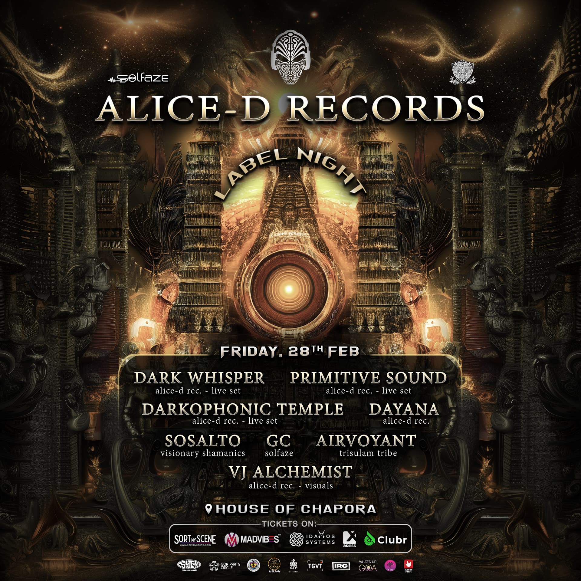 ALICE-D REC. LABEL NIGHT