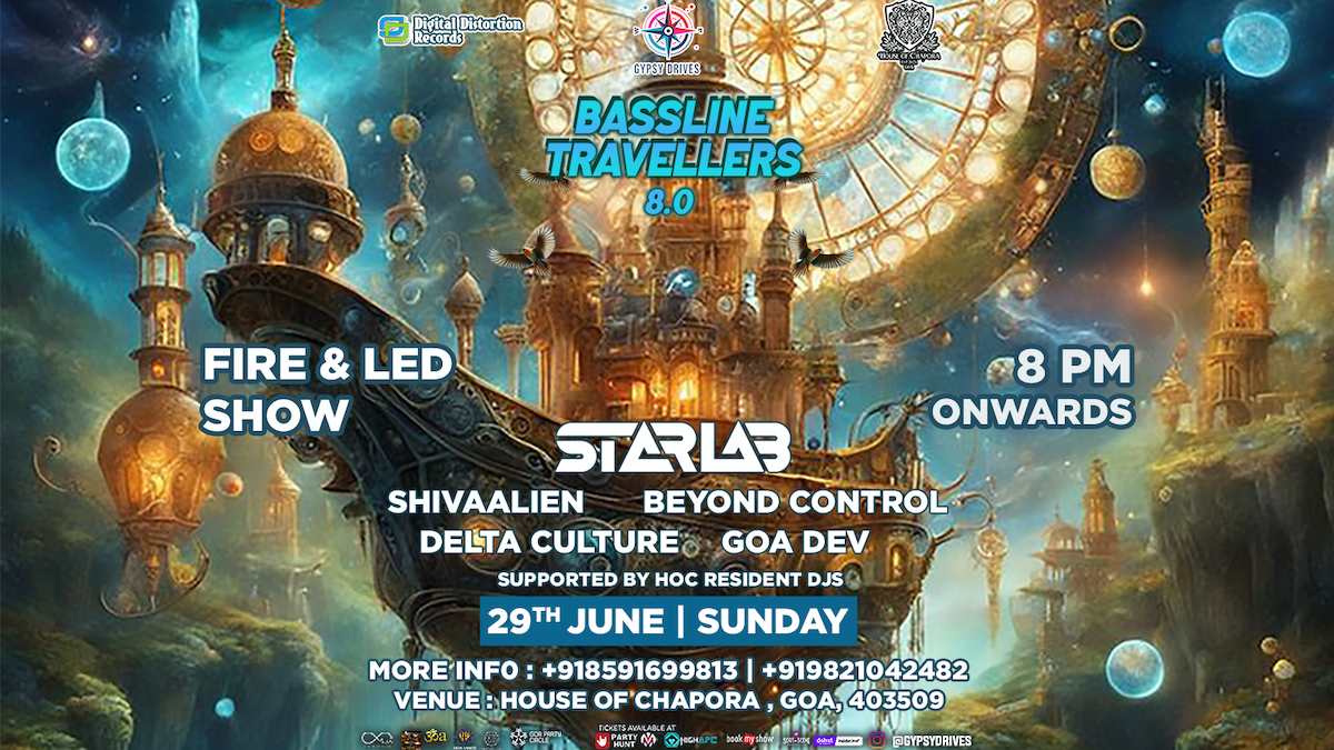 Banner for Bassline Travellers 8.0