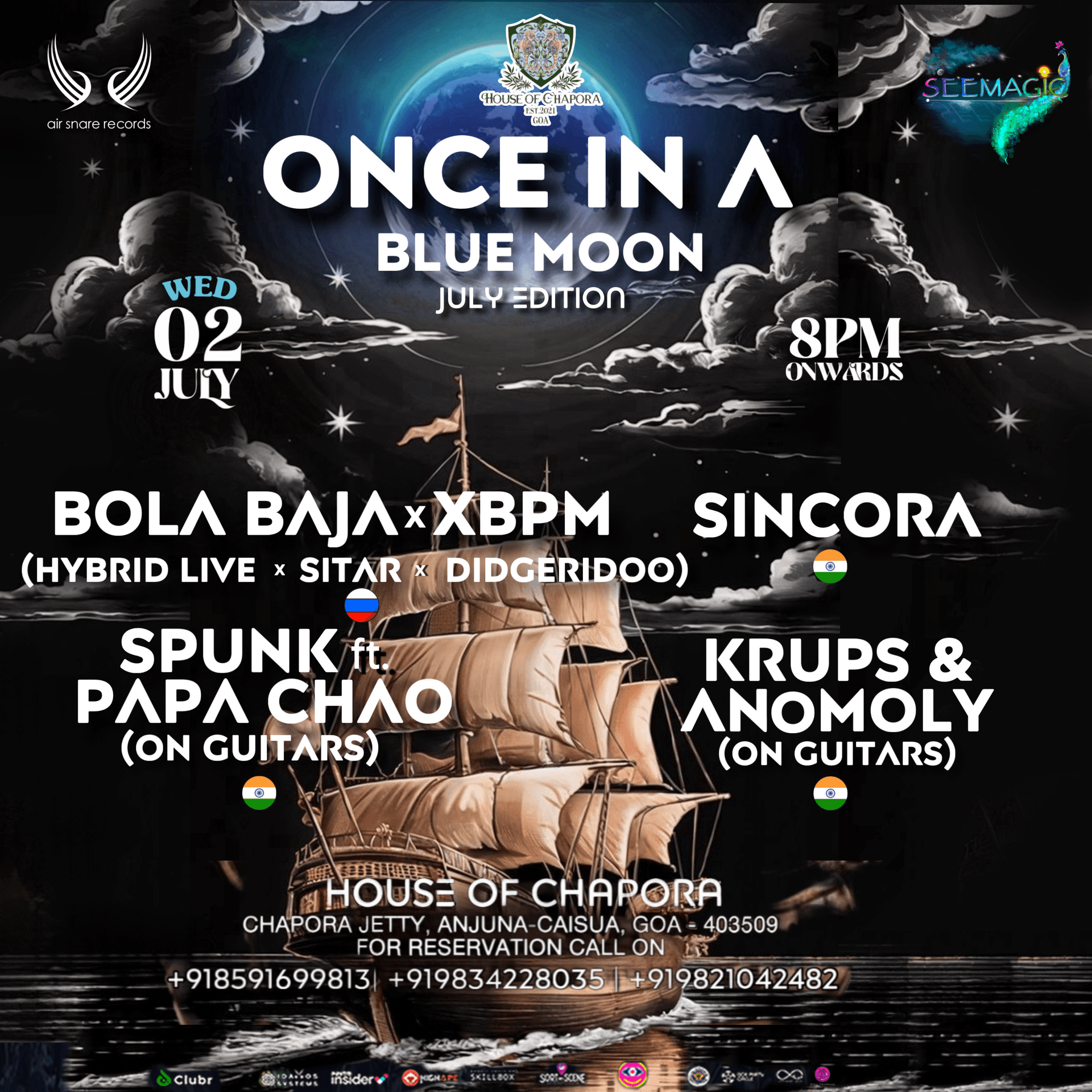 Once In A Blue  Moon