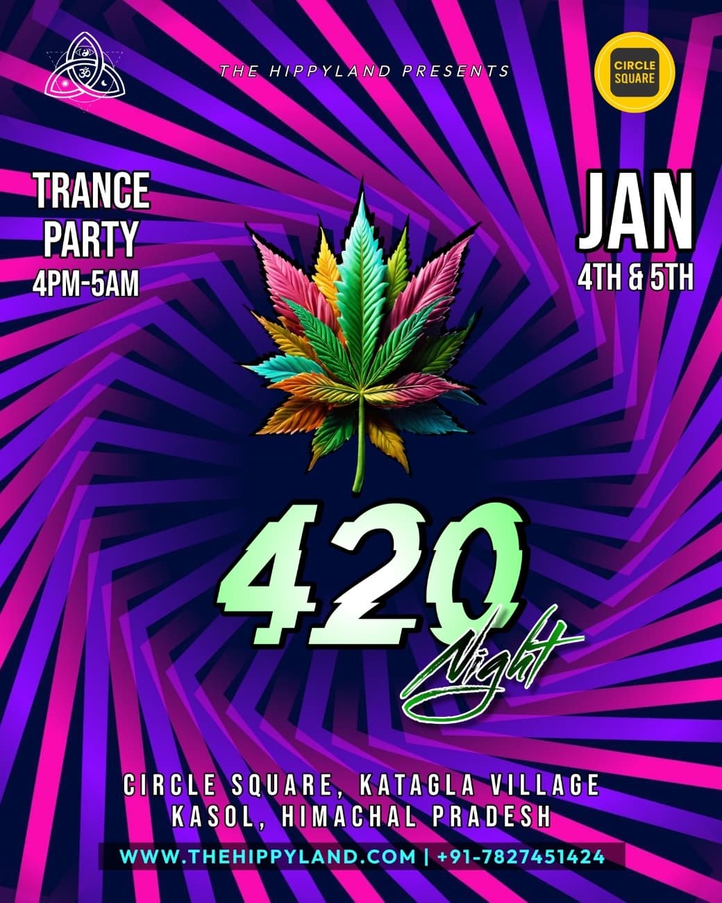 Banner for 4:20 NIGHT