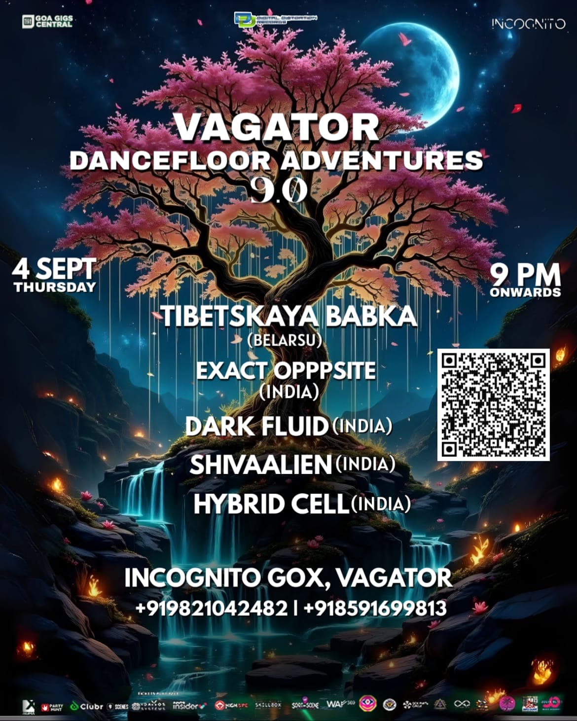 Vagator Dancefloor Adventure 9.0