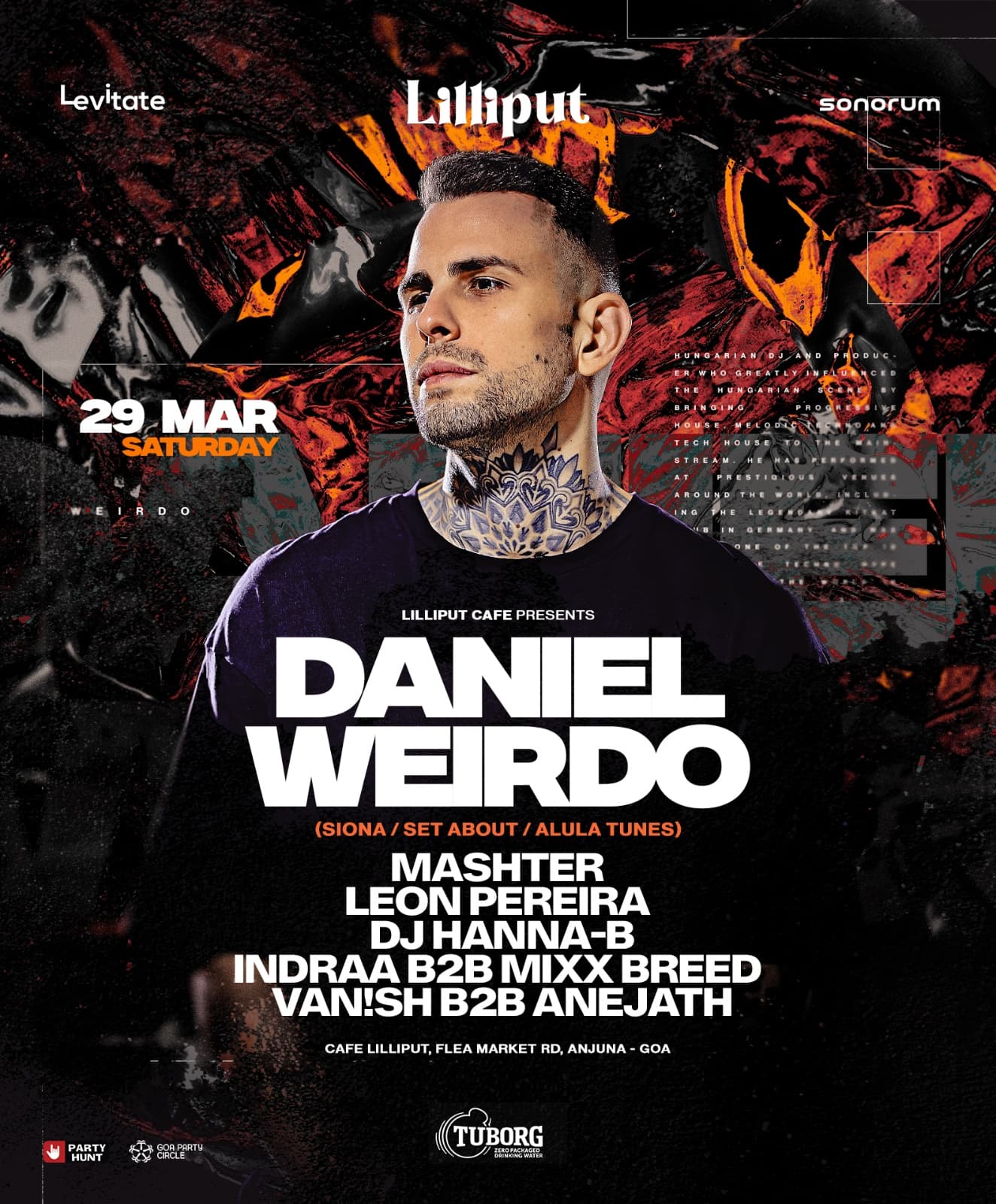 Daniel Weirdo Live
