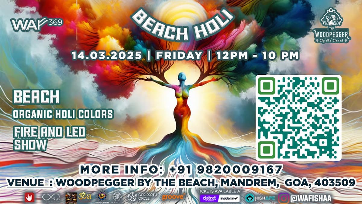 Banner for Beach Holi