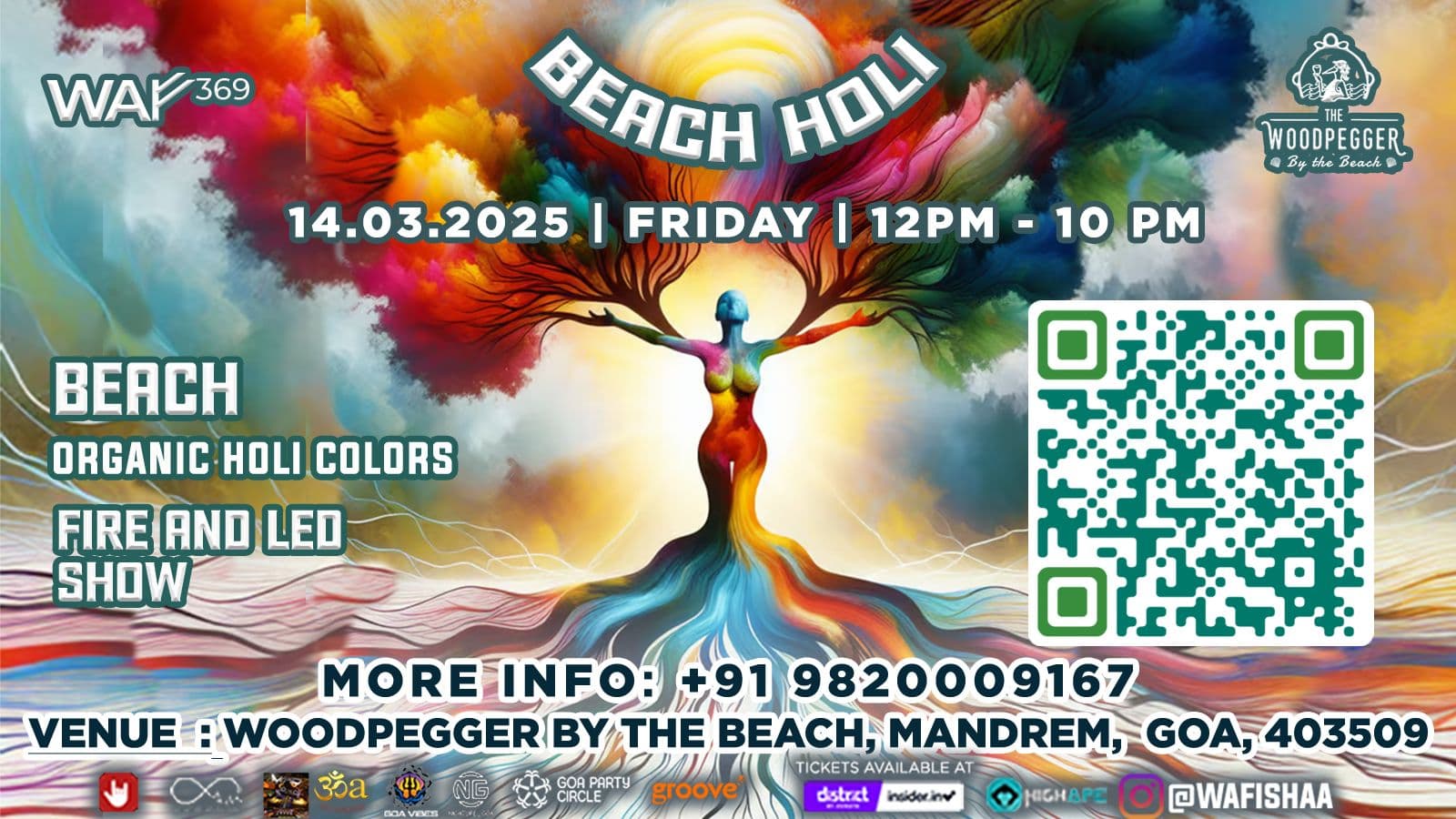 Beach Holi