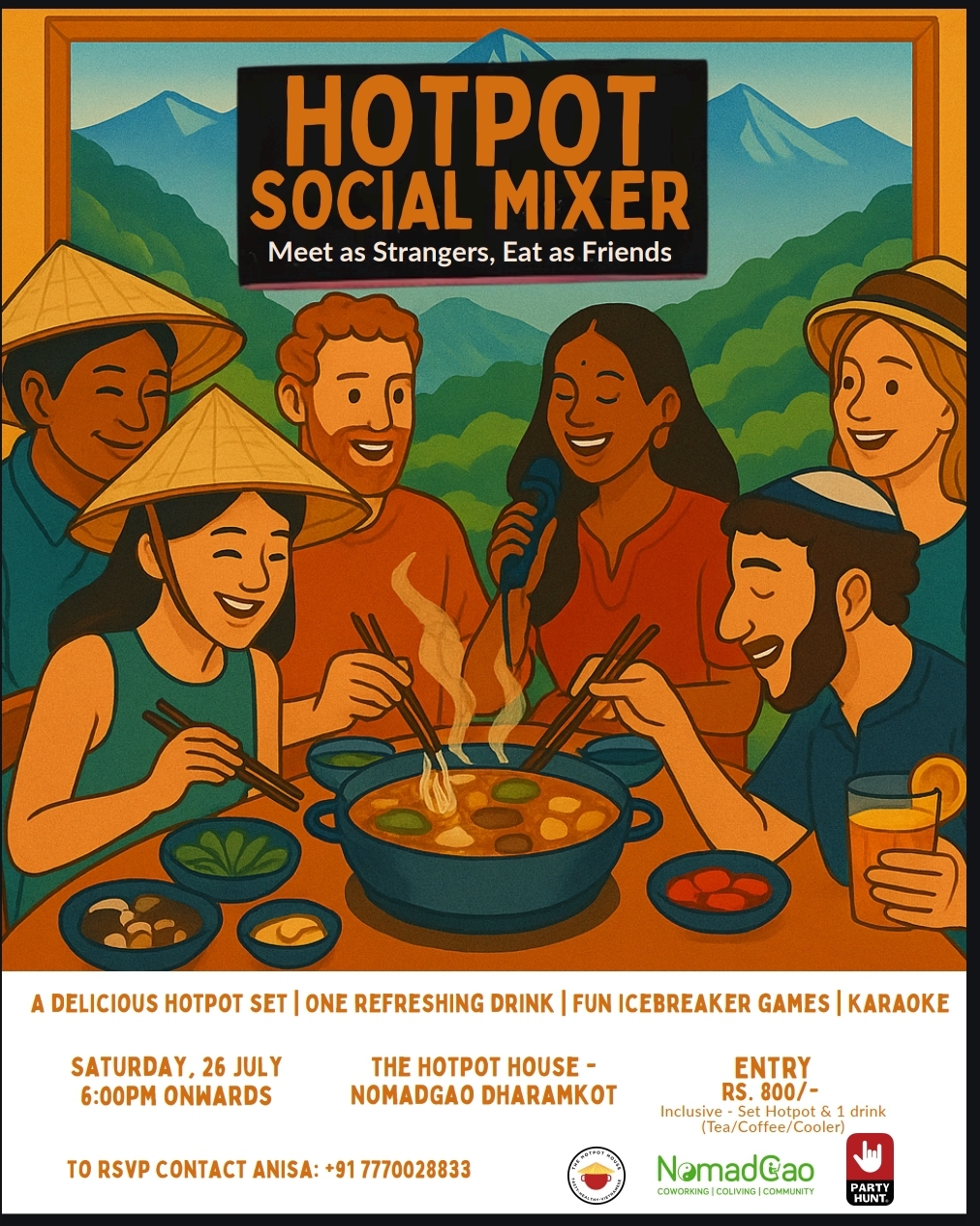 Banner for Hotpot Social Mixer