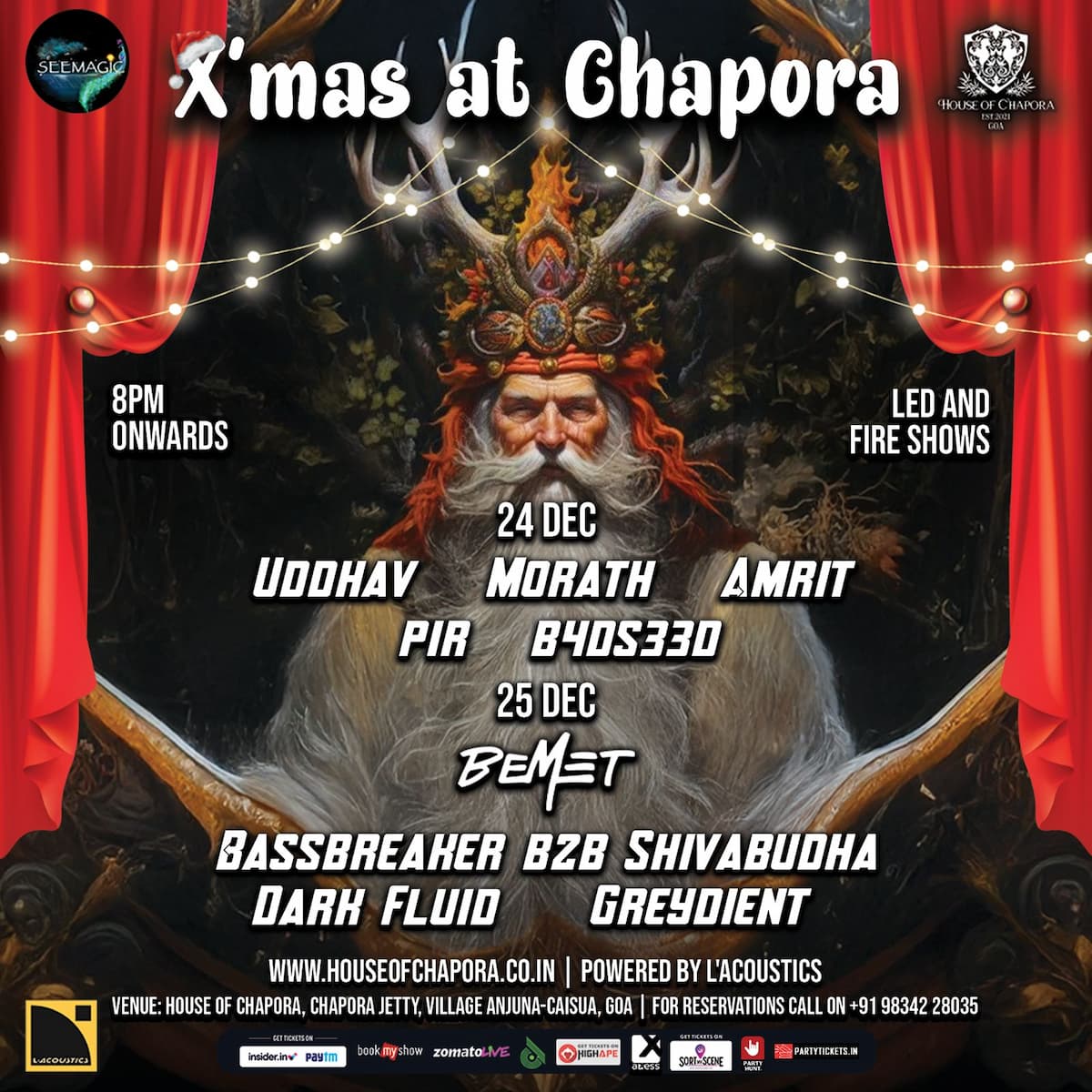 Banner for X'mas At chapora