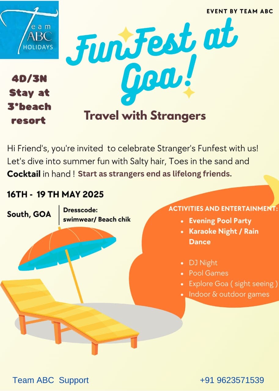 Banner for FunFest  At Goa