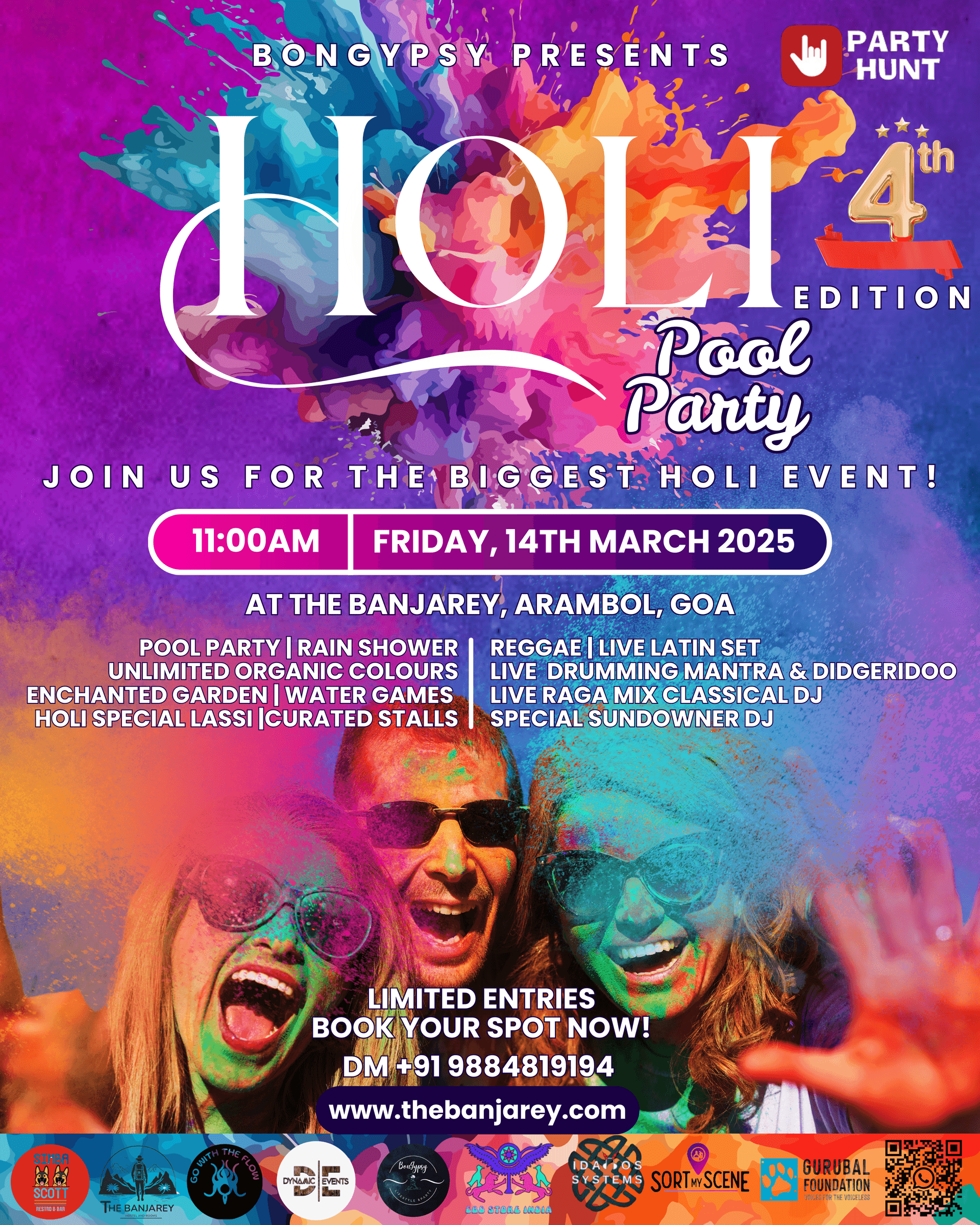 Holi Pool Party