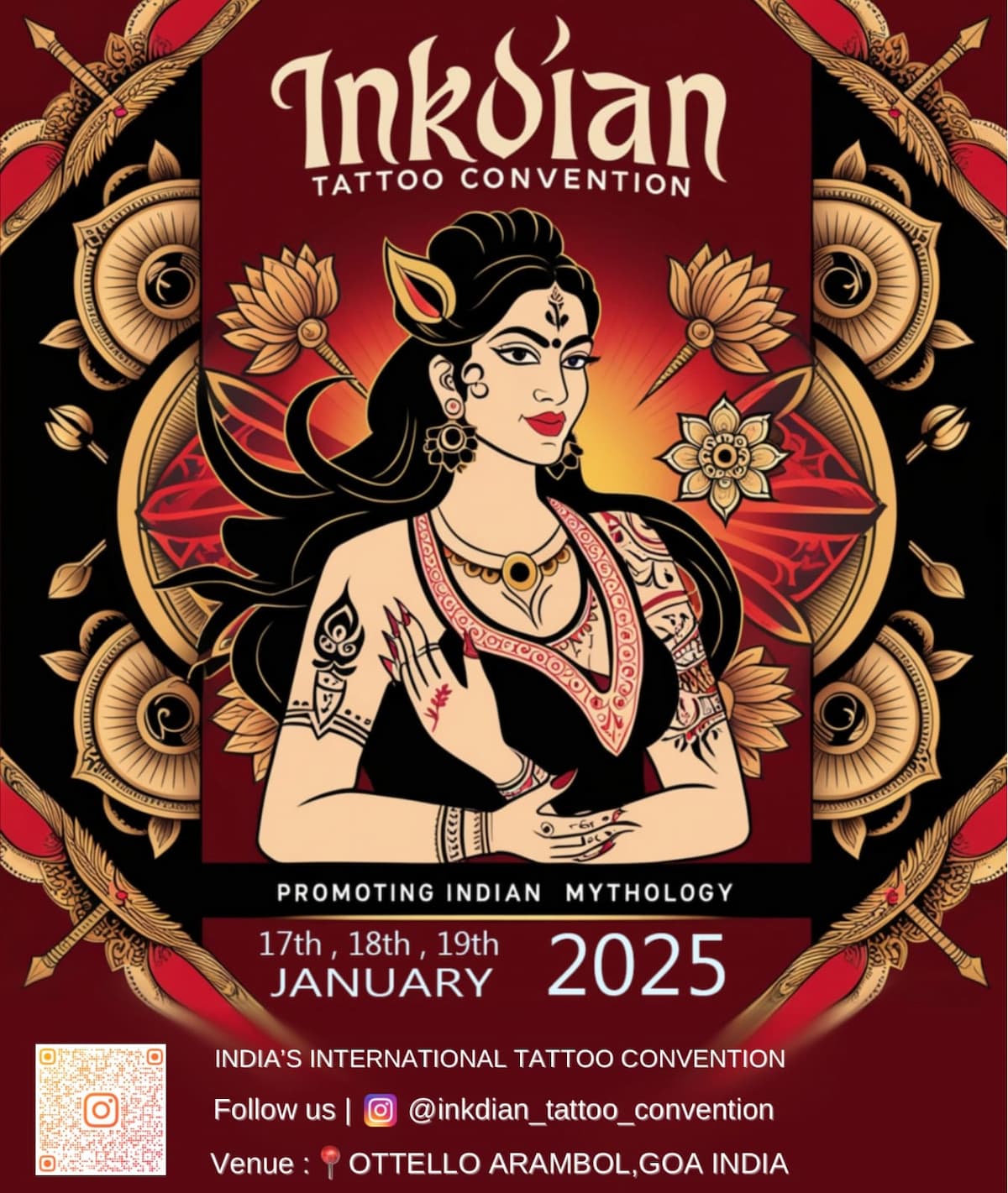 Banner for Ink’dian Tattoo Convention