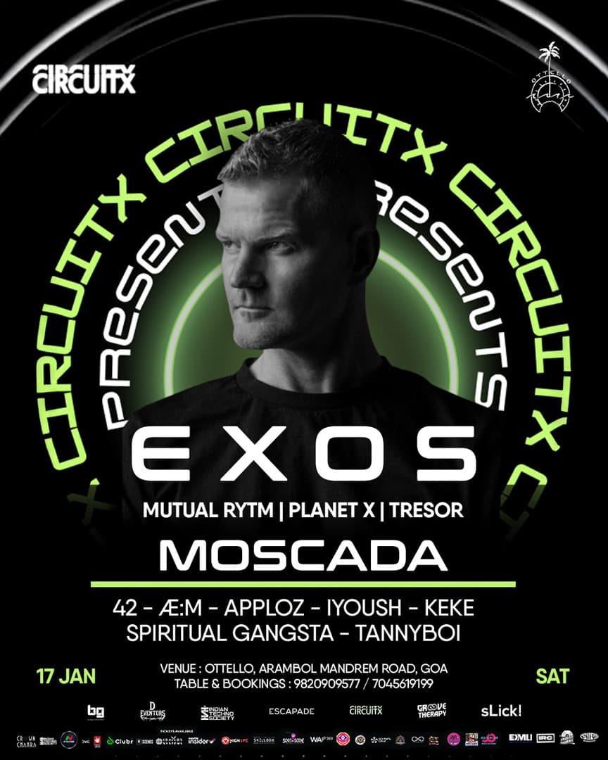 CIRCUITX PRESENTS EXOS & MOSCADA