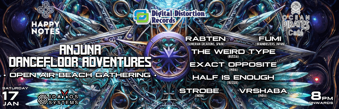 Anjuna Dancefloor Adventures