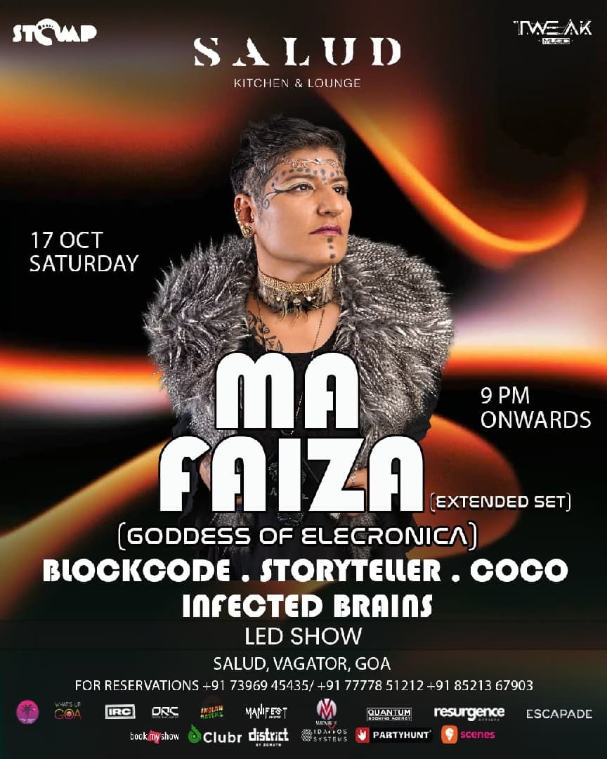 MA FAIZA — GODDESS OF ELECTRONIC