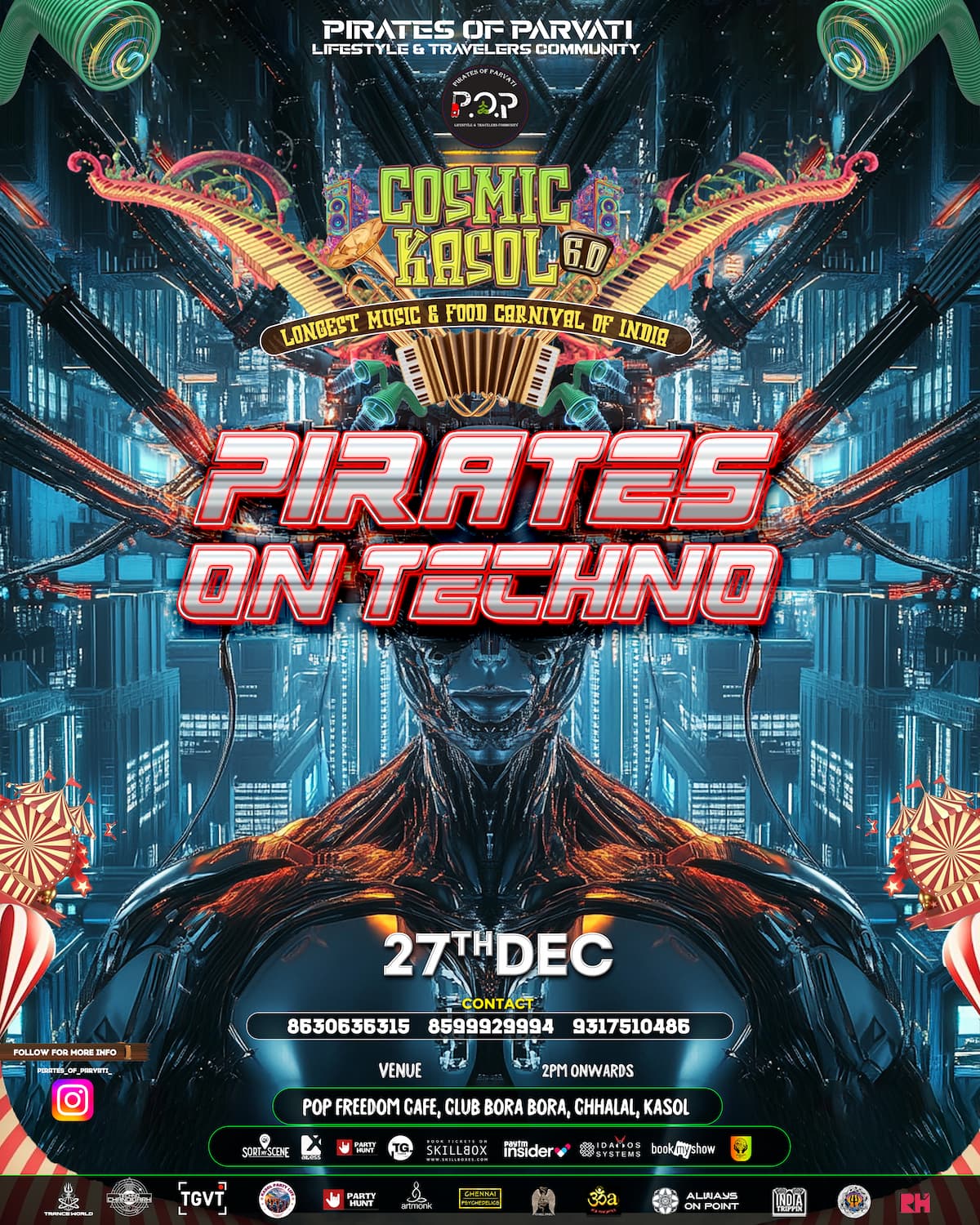 Banner for Pirates On Techno  -  Cosmic Kasol 6.0