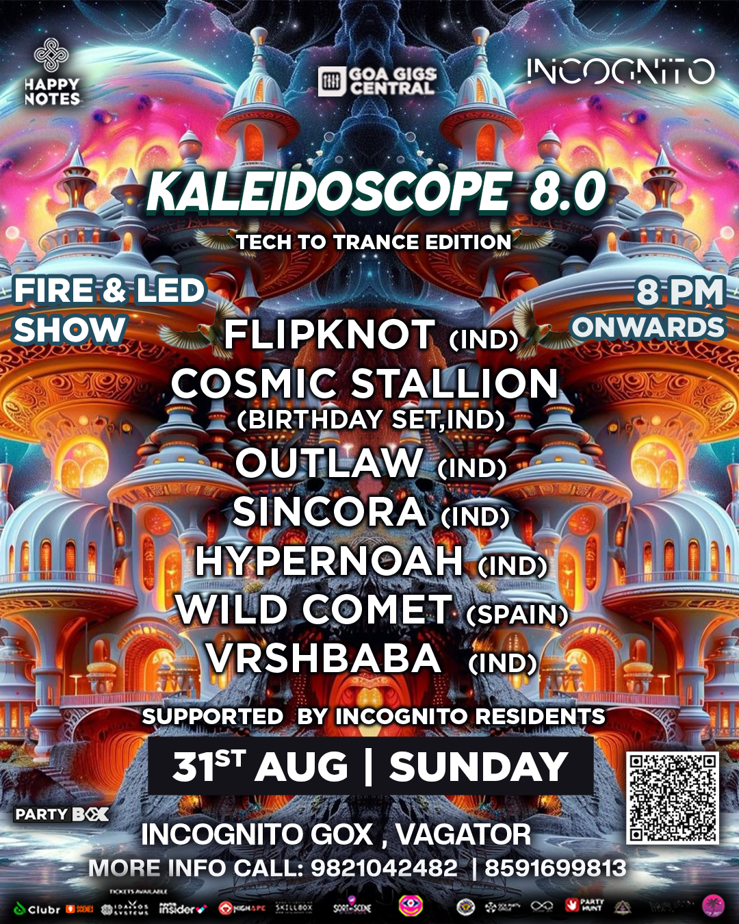 Banner for Kaleidoscope 8.0