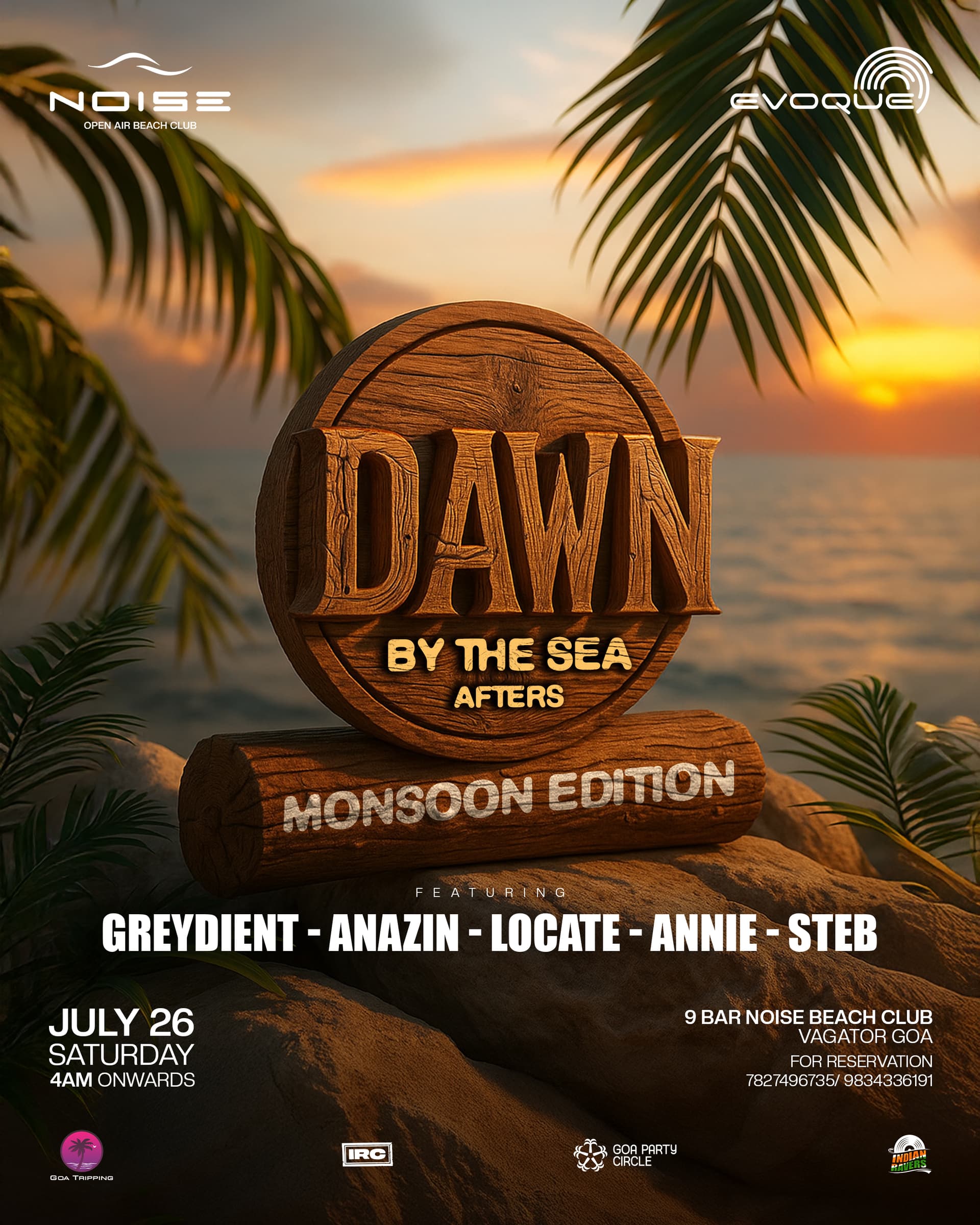 Dawn By The Sea