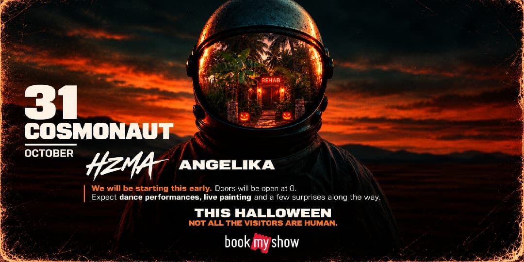 RED HALLOWEEN COSMONAUT-HZMA ๐