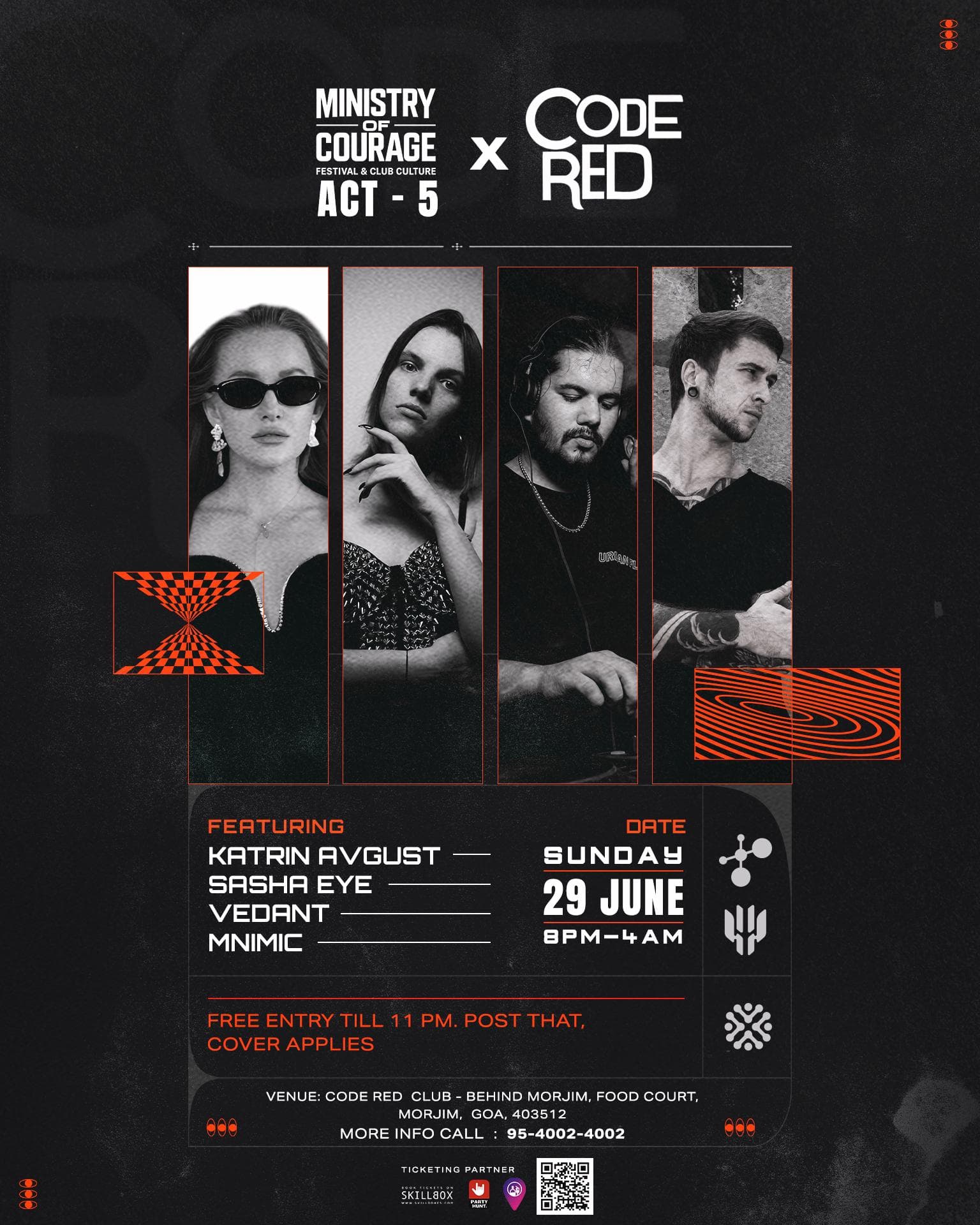 MINISTRY OF COURAGE x CODE RED