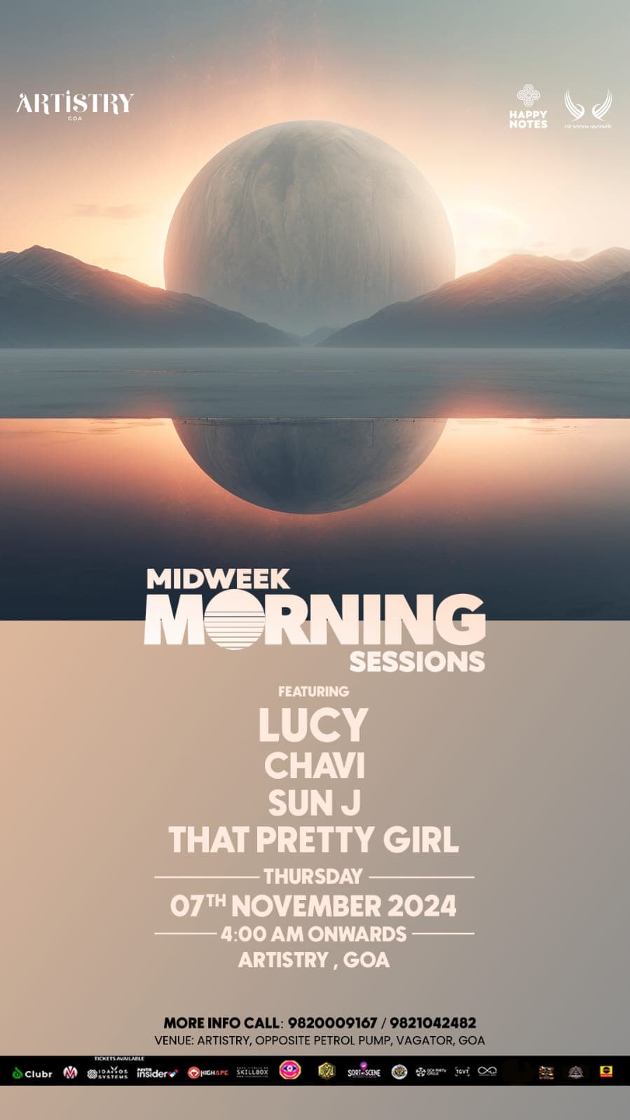 Midweek Morning Sessions