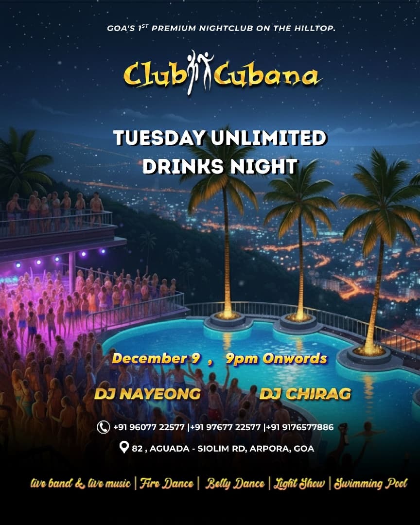 Tuesday Unlimited Drinks Night